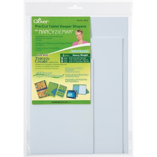 CLOVER Tablet Keepers STAMPINI-Set Grande /& assortiti Set Craft Strumento