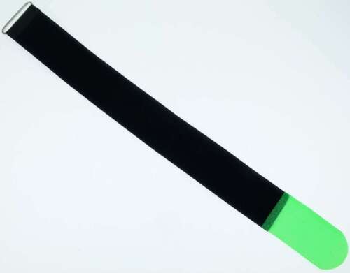 50x cinta de velcro bridas ojal 50 cm x 50 mm verde flúor velcro cintas cable cinta de velcro
