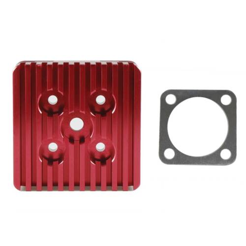 Racing CNC Cylinder Head For 66cc 80cc Gas Motorized Bicycle Square Color