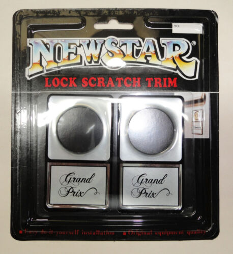 Vintage 80/'s 90/'s Automotive Door Lock Scratch Guard Accent Trim GRAND PRIX