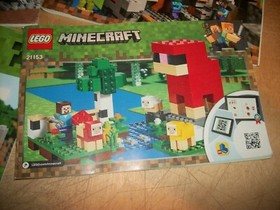 Lego Minecraft Instruction Lot with 21123,21161,21121,21141&21153