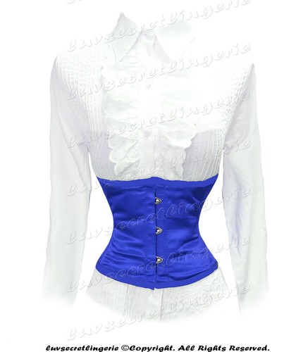 18 Double Steel Boned Waist Train Underbust Waist Cincher Shaper Corset 979OT-DB
