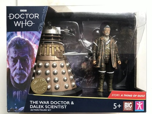 Doctor Who 5/" Figura Azione Guerra Dottore /& Dalek scienziato Set Big Finish