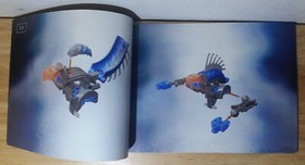 VINTAGE 2003 LEGO BIONICLE GUURAHK 8590 INSTRUCTION BOOKLET ONLY