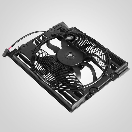AC Condenser Cooling Fan Assembly For BMW E39 528i 540i M5 1995-1998
