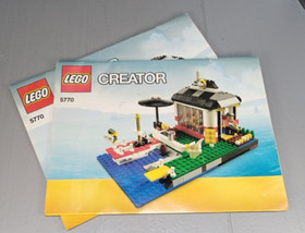 LEGO CREATOR Set 5770 Lighthouse Island, 2 Instruction Manuals ONLY