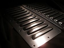 Jeep XJ Cherokee Louver Aluminum Hood BoltOn Vent Panels Kit RodLouvers Cooling