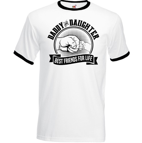 Daddy /& Daughter Best Friends For Life Mens Funny Father/'s Day T-Shirt Dad Gift