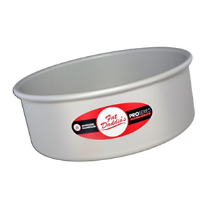 7-Inch x 3-Inch Fat Daddio's Anodized Aluminum Round Cake Pan 