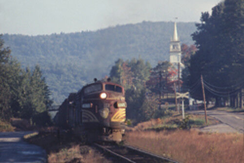 NH oct 1970 Boston /& Maine RR 4265   East Andover