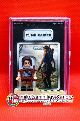Tomb Raider Lara Croft Custom cardées figurine Display Mini-Figure Fig 
