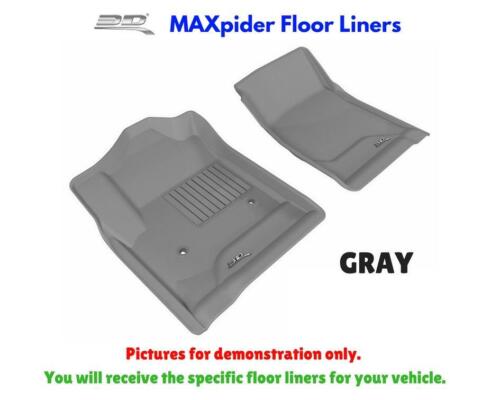 3D Maxpider Kagu Floor Mats Liners All Weather For Honda Accord 2013-2017 Coupe 