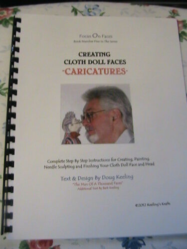 MARAYA FAIRY /& HER CRYSTAL WINGS~BARB KEELING~10-15-18/" 2008 cloth doll pattern