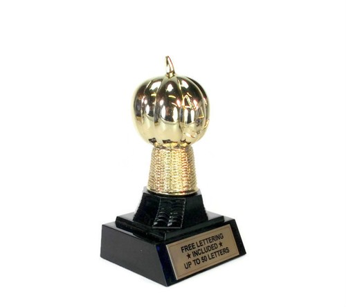 Halloween Scary Pumpkin Desktop Series Free Lettering Jack-O-Lantern Trophy