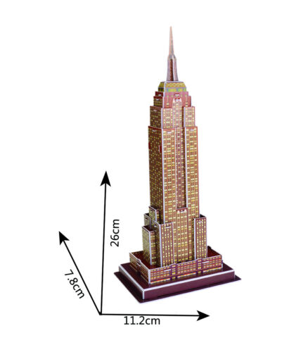 3D Célébres Constructions Monuments Architecture Répliques Modèles Puzzle Sets 