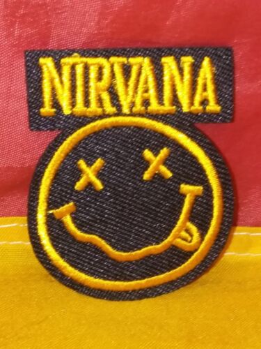 Nirvana Embroidered Patch Iron-on Good Luck Magic Charm 