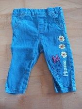 Baby Mädchen Jeans Blau Gr. 68 Disney Gebraucht, Guter Zustand