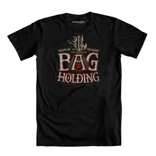 Dungeons & Dragons Bag Of Holding Mens Black T-Shirt 