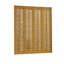 Faux Wood DIY Traditional 1 1//4/" Interior Shutter Kits 27/" Width