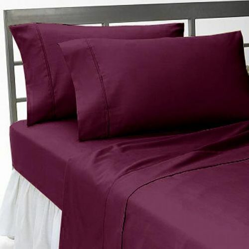 Olympic Queen Bedding Collection 1200/1000 TC Soft Egyptian Cotton Solid colors 