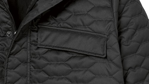 Audi Steppjacke im Wabendesign Audi Jacke Quattro Kühlergrill//Singleframe