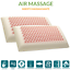 Cuscino Memory Foam 40x70 H 12 cm Modello Saponetta Air Massage Termosensibile
