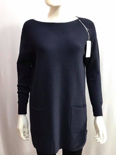 New Ladies Jumper 2 Pockets Comfy Knitted Italian Quirky Casual Lagenlook Top