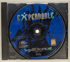 Expendable Sega Dreamcast 1999 CD Disc Only