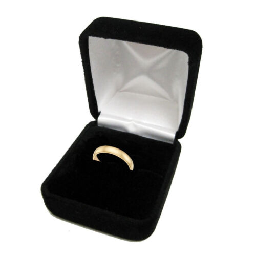 Solid 14K Solid White Gold Anniversary Ring Band