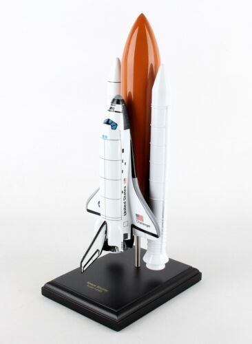 NASA Space Shuttle Challenger Orbiter Full Stack Desk Top Display 1//200 ES Model