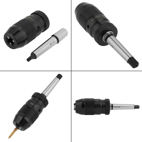 JT3 Arbor Live Center 1-16mm New Self Tighten Keyless Lathe Drill Chuck MT2