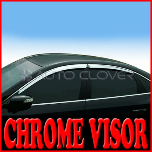 Chrome Window Visors Vent 4p For 06 10 Hyundai Azera