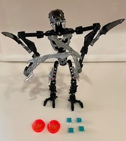 LEGO Bionicle Phantoka 8693: CHIROX Complete with Manual & 4 Shadow Leeches