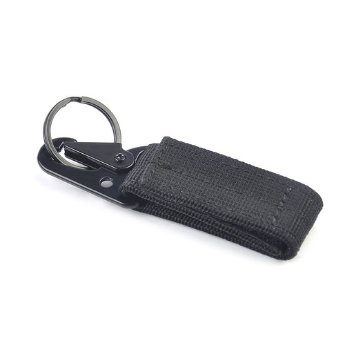 Military Nylon Key Hook Webbing Molle Buckle Hanging Belt Carabiner Clip