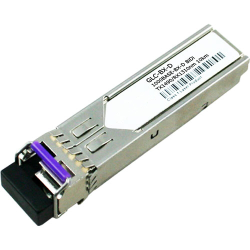 GLC-BX-D 1000BASE-BX10 SFP SMF Tx1490nm//Rx1310nm 10km Compatible with Cisco