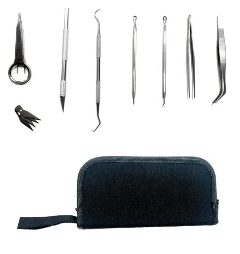 Vinyl Weeding cricut Silhouette cameo tool Kit Precision Tools craft black set 