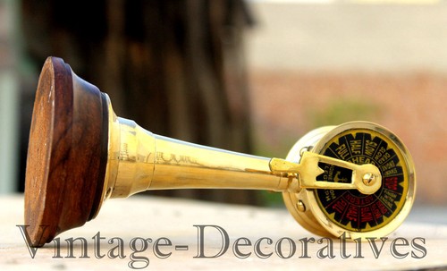 Nautical-Table-Top-Brass-Telegraph-Handmade-Vintage-Ship-Engine-Room-Telegraph