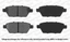 OE Replacement 2010 2011 Mazda 6 Non Mazdaspeed Rotors Ceramic Pads R