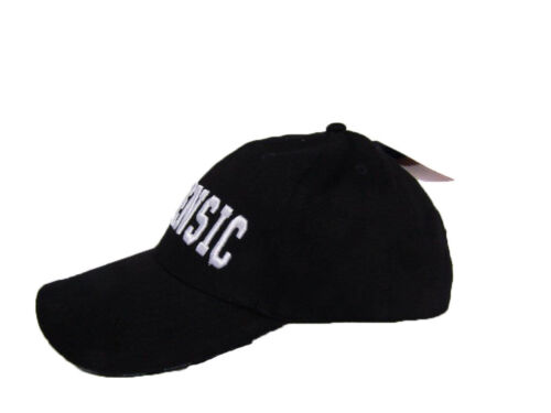 Forensic Officer Police Letters Embroidered 3D Baseball Hat Cap