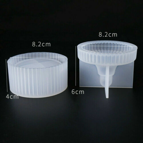 Silicone Jewelry Storage Box Mold Resin Casting Epoxy Holder Mould DIY Craft 