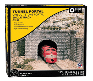 Spur 0 -Tunnelportal eingleisig 1267 NEU
