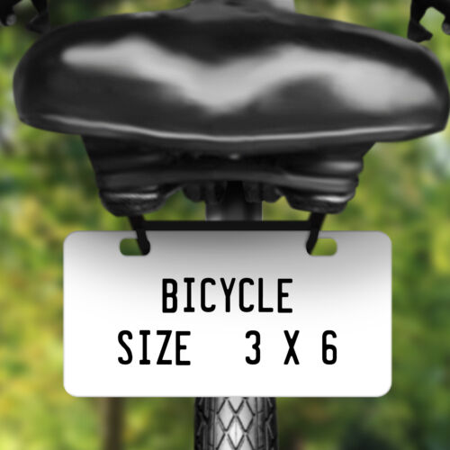 Elegant Roses Monogram Personalized License Metal Plate Tag For Car ATV Bike 