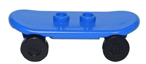 ☀️NEW Lego City Minifig BLUE SKATEBOARD Boy/Girl Minifigure Skate Board Toy 