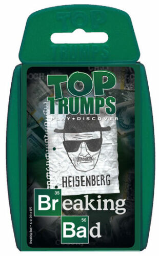 Top Trump-Breaking Bad jeu de cartes card game anglais 