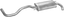 6K 1.0 1.4 1.9 D 1996-1999 Auspuffanlage 483 Auspuff SEAT IBIZA II