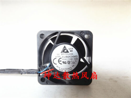1pcs  Delta EUB0424MD 4020 4cm 24V 0.08A 3-wire cooling fan