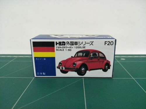 REPRODUCTION BOX for Tomica Red Box No.100 Volkswagen 1200LSE