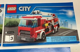 Lego City 60110 ~ Replacement Instruction Manual / Booklets ONLY 1,2,3,4,5