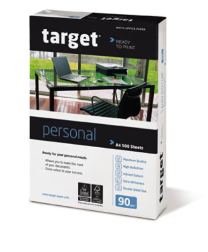 Target Personal Kopierpapier 80 90 100 110 160g//m² DIN-A4 A3 Druckerpapier weiß