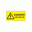 Electrical Danger Voltage Stickers 240v 110v //230v 415v Sign 50 x 50 mm